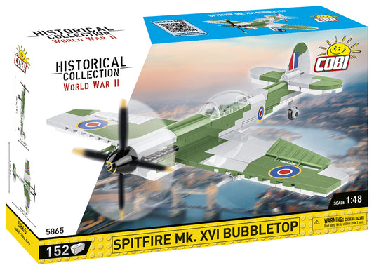 COBI® 5865 WWII Spitfire Mk. XVI Bubbletop
